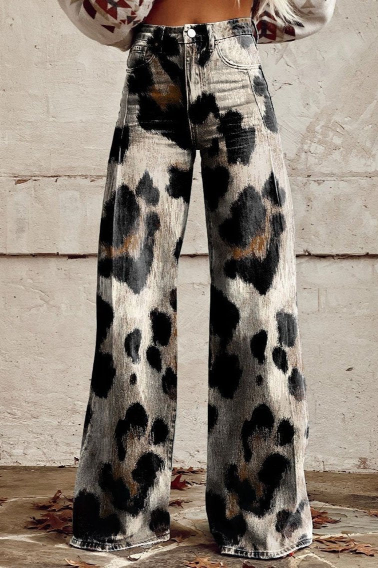 Retro-Inspired Flared Trousers by Wild Strokes