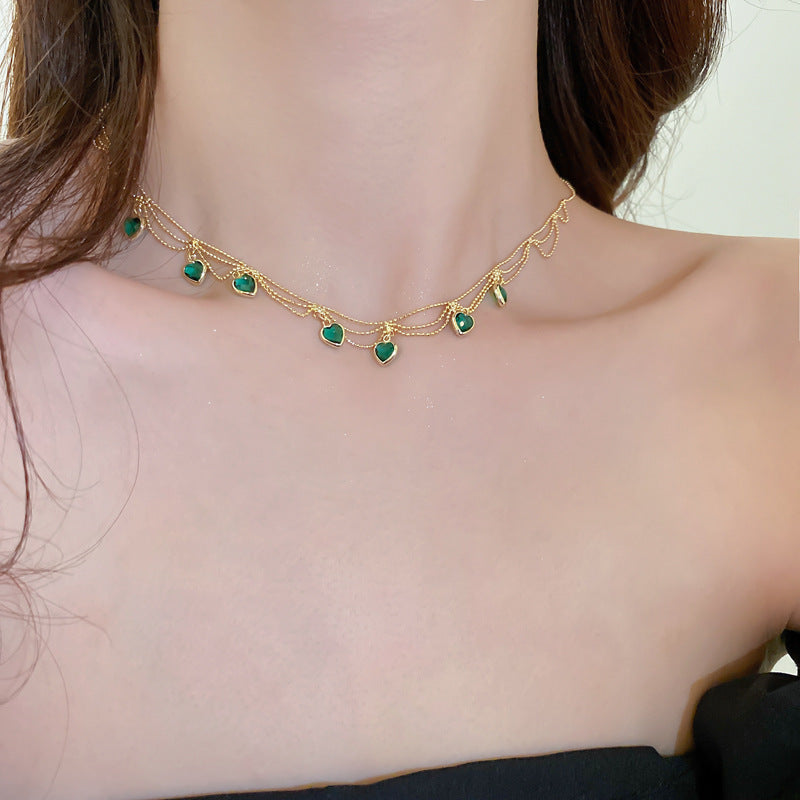 Love Heart Pendant Necklace