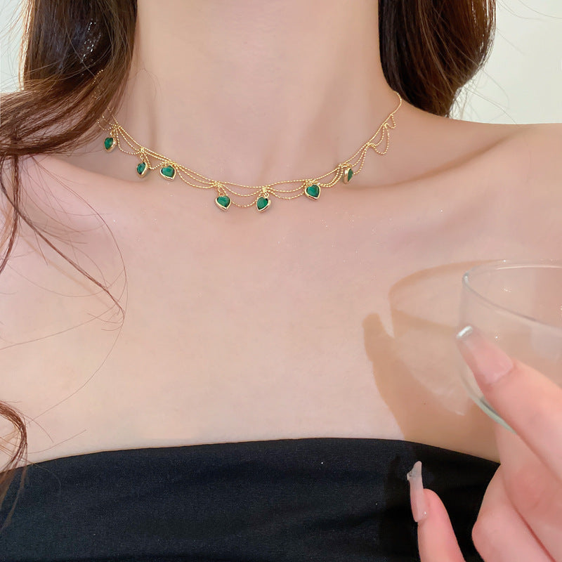 Love Heart Pendant Necklace