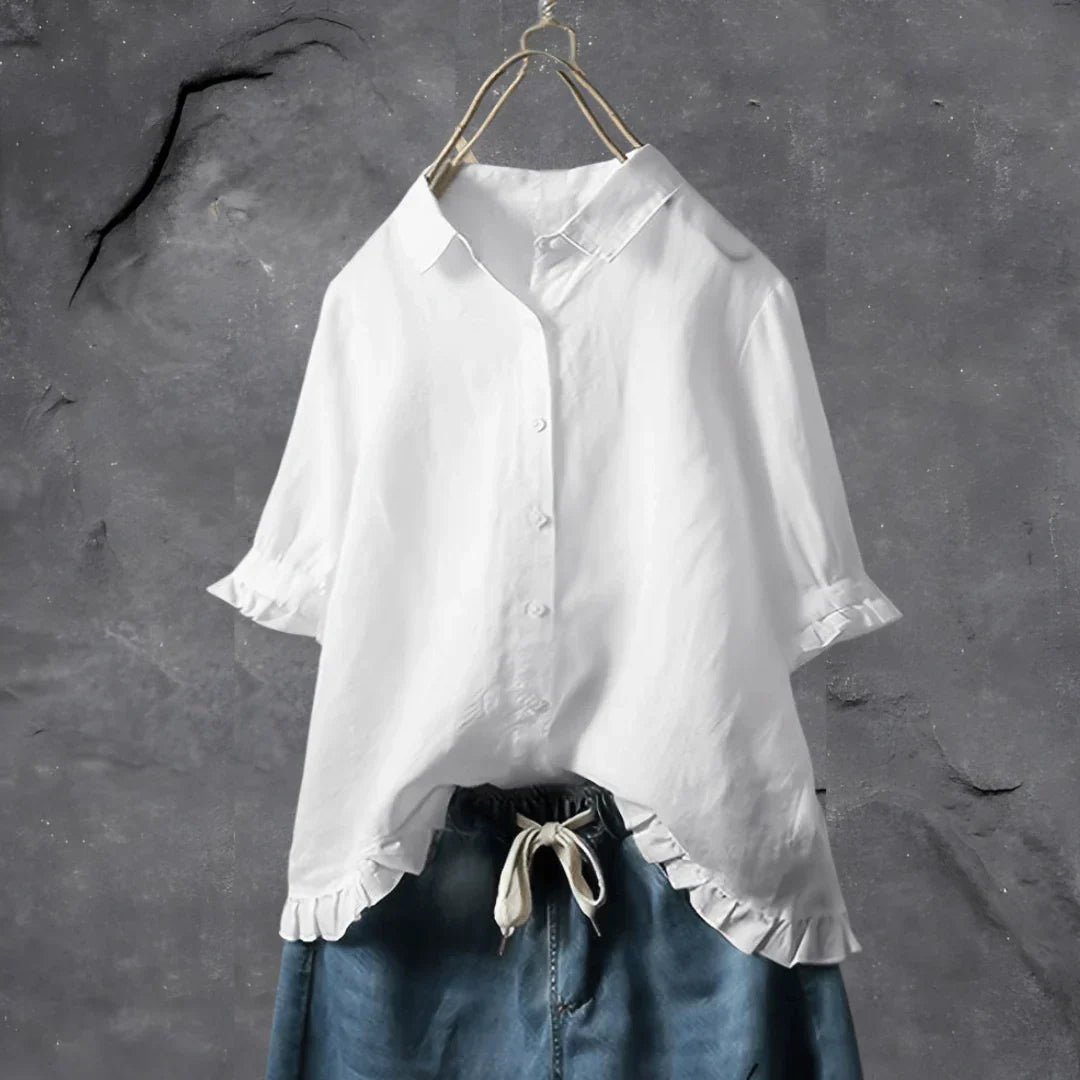 Viera™ - Pleated Detail Blouse