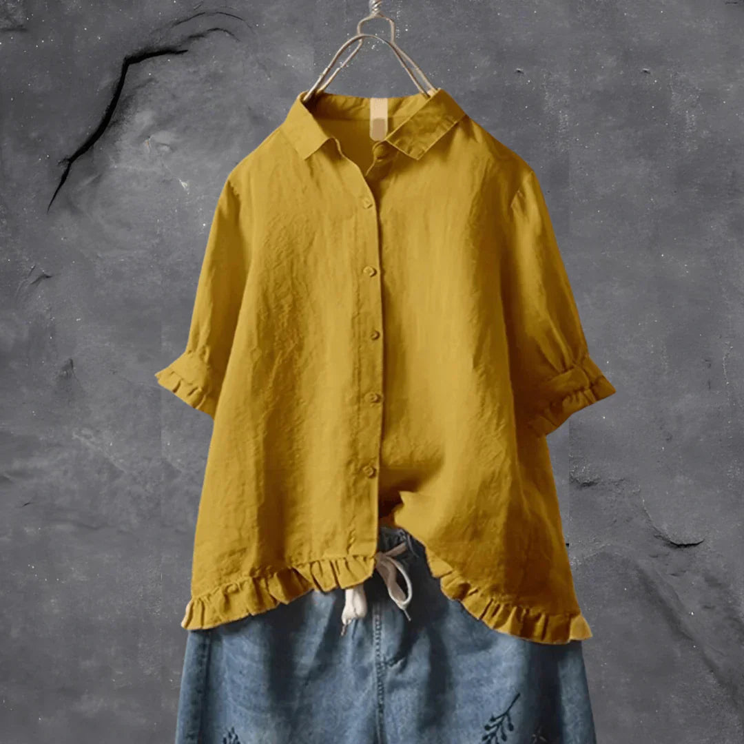 Viera™ - Pleated Detail Blouse