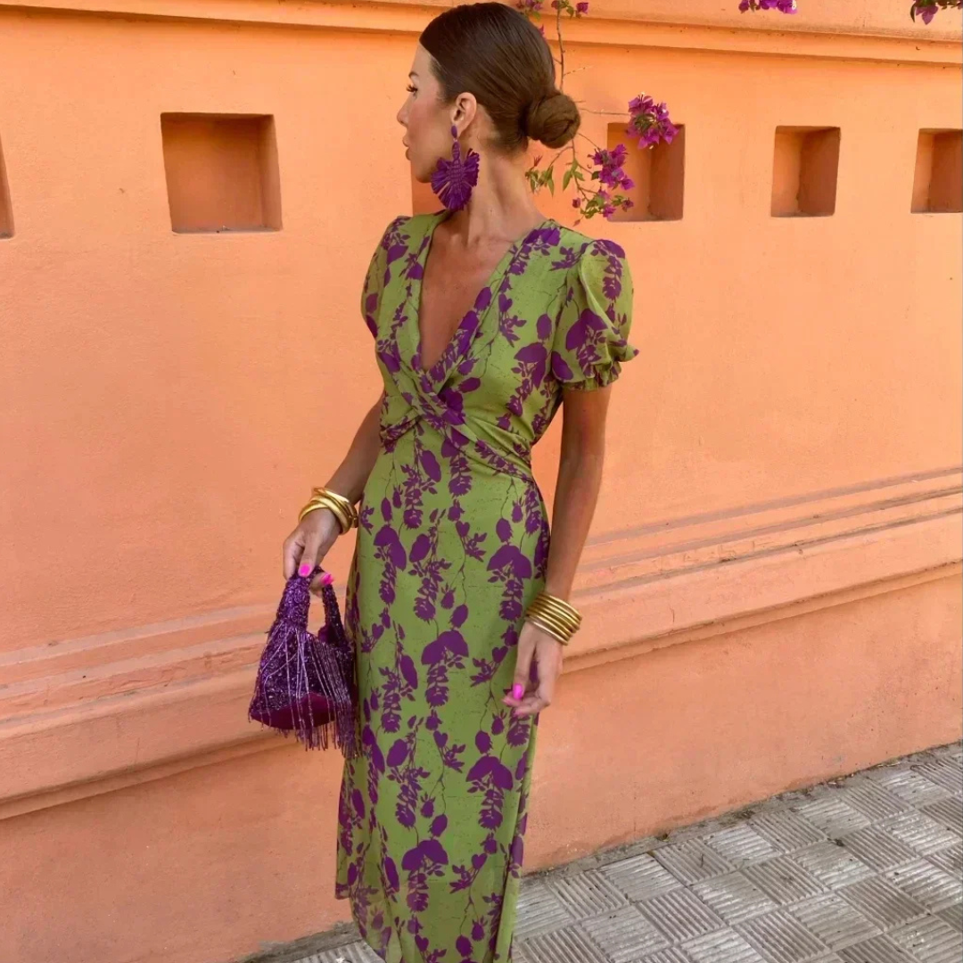 Lavender Flair Dress