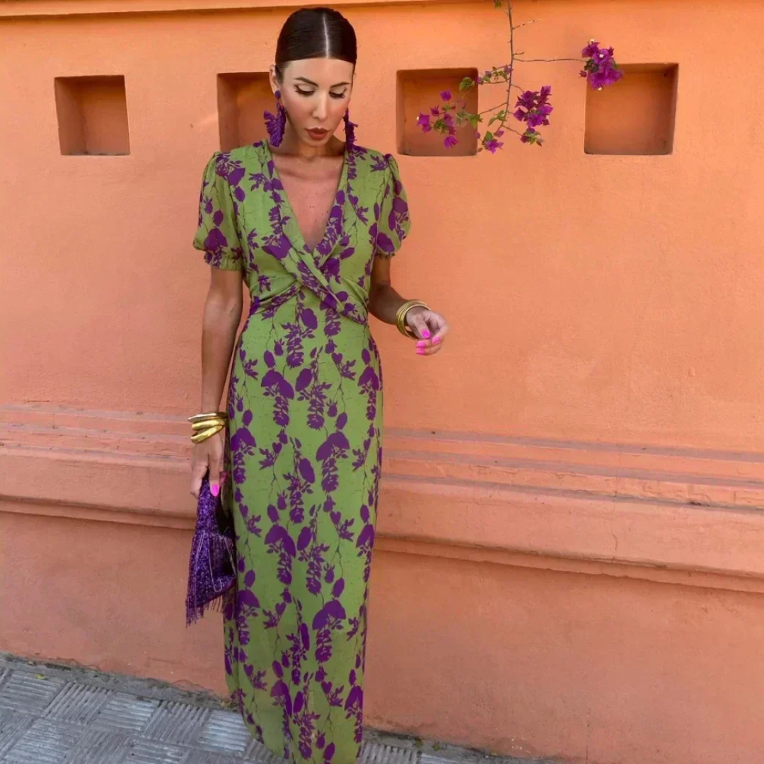 Lavender Flair Dress