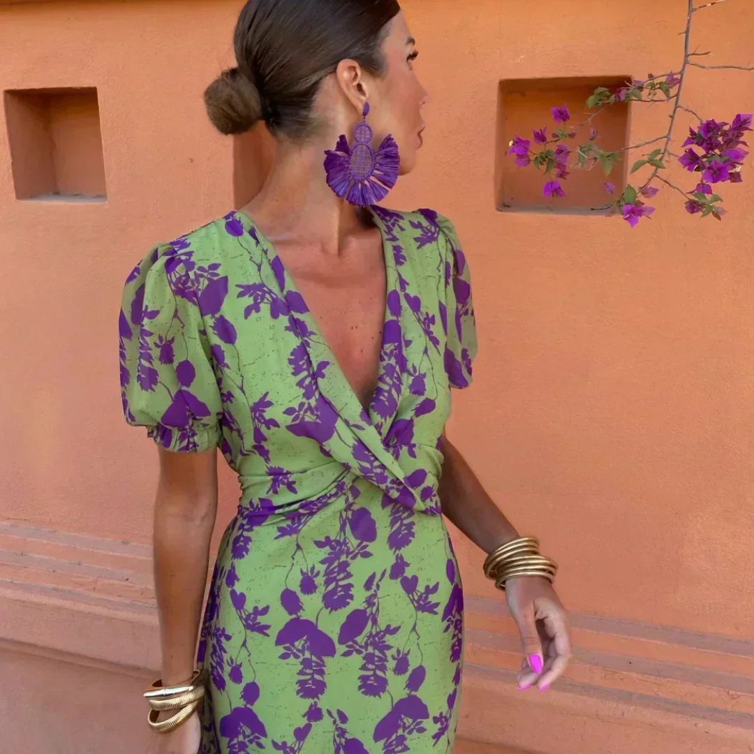 Lavender Flair Dress