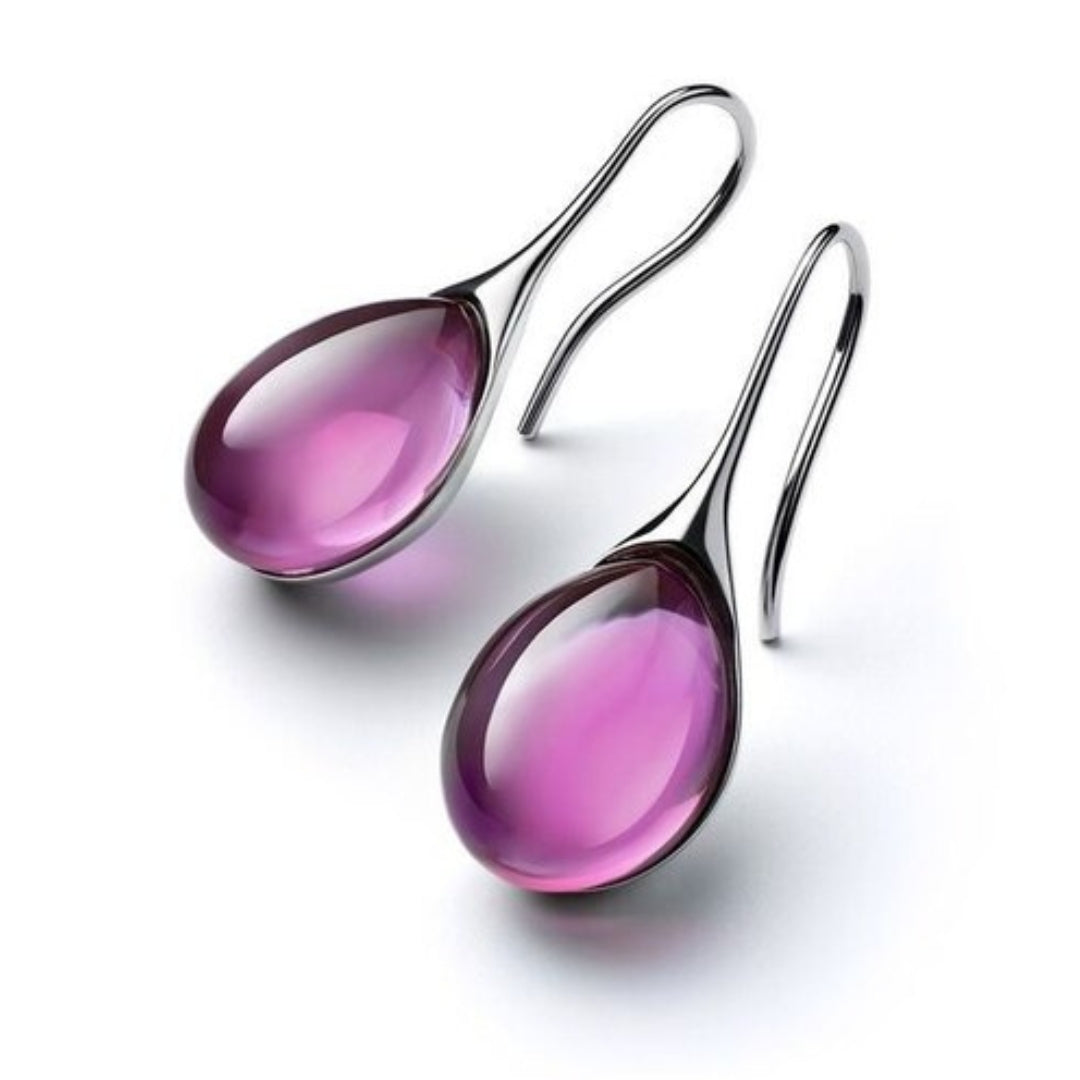Elegant Crystal Dangle Earrings