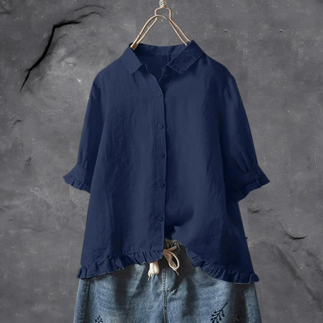 Viera™ - Pleated Detail Blouse