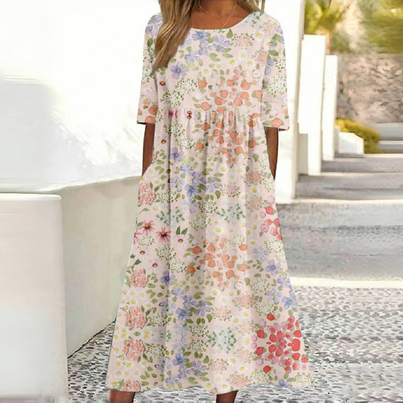 Novelle | Floral Print Casual Dress