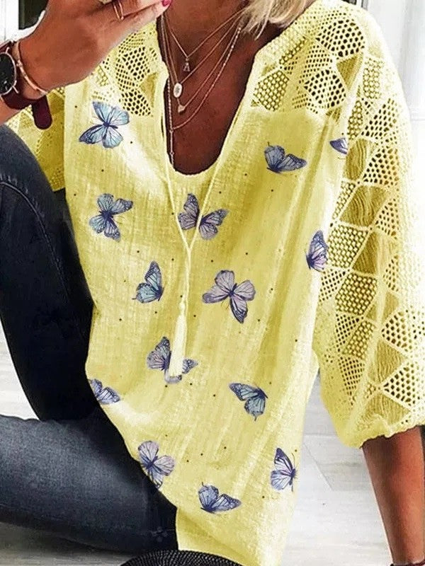 FLORAYA™ - Breezy Accent Shirt
