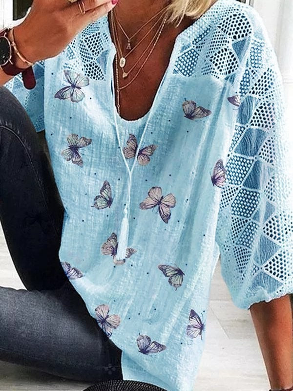 FLORAYA™ - Breezy Accent Shirt