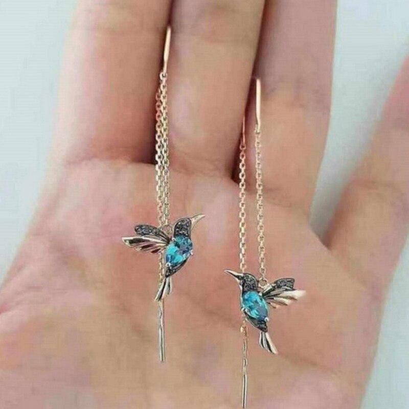 Kolibri Enamel and Zirconia Stud Earrings